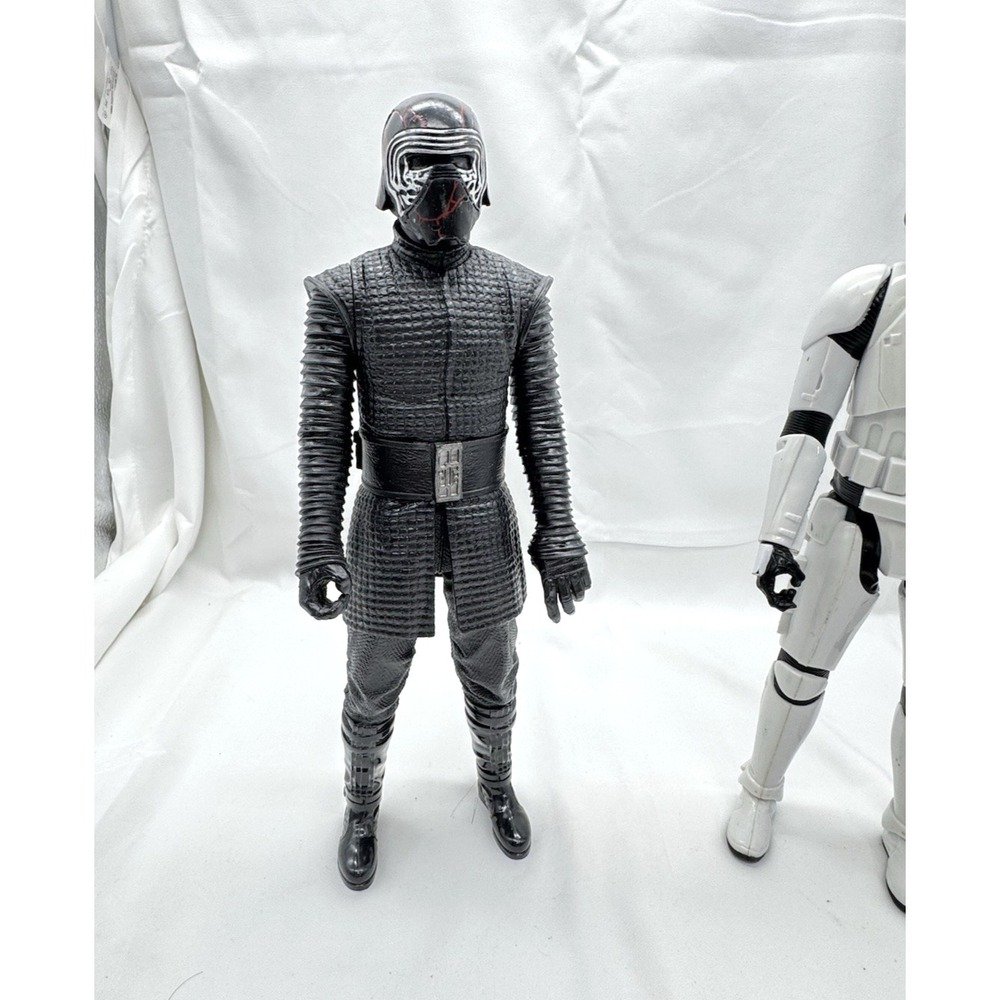Disney Hasbro Star Wars 12" Epic Rivals Action Figures Kylo Ren & Stormtrooper - Picture 2 of 12